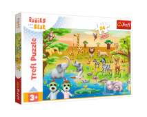 Puzzle 24 Maxi Babies on the Safari