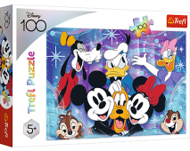 Puzzle 100 zábava v Disney