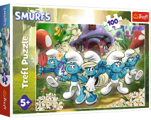 Puzzle 100 Spoznaj  Smerfy