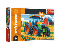 Puzzle 60 Farmárske auto