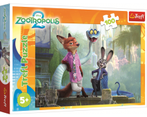 Puzzle 100 Tajomstvo zvierat Disney