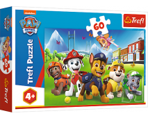 Puzzle 60 Paw Patrol na tráve