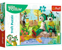 Puzzle 30 Treflík pri rybníku
