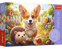 Puzzle 30 Deň s Corgi