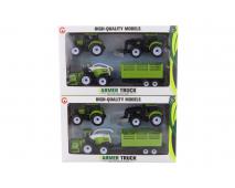 Sada 2 druhy poľnohospod.strojov 38cm