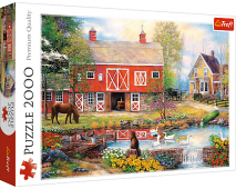 Puzzle 2000 Vidiecka usadlosť