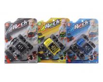 Jeep 3 farby na zotrvačník,kov 16x23cm