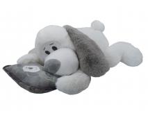 Psík na vankúšiku 32cm