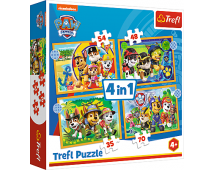 Puzzle 4v1 Paw Patrol