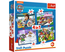 Puzzle 4v1 Paw Patrol