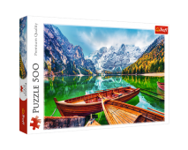 Puzzle 500 Jazero Braies Taliansko