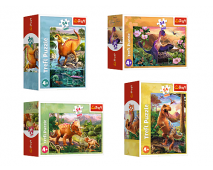 Puzzle 54 mini Úžasné dinosauri