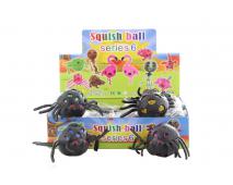 Antistresový pavúk 13cm,12ks v dbx