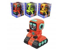 Robot jazdiaci  4 farby, 7x7x11cm