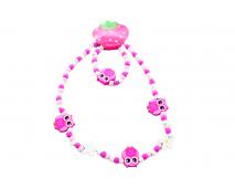 Náhrdelník+náramok sovičky 12ks v dbx