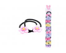 Gumičky do vlasov kvietky 2ks, 10/bal