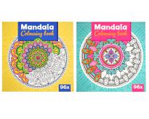 Omaľovánky 2 druhy Mandala