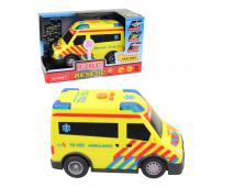 Auto ambulancia svetlo,zvuk 14x7cm