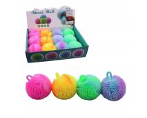 Loptička antistresová 7cm, 12ks v dbx