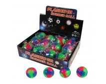 Loptička skákajúca so svetlom 5cm