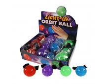 Loptička na gume so svetlom