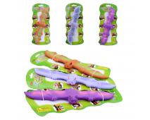 Náramok netopier farebný na karte 25cm