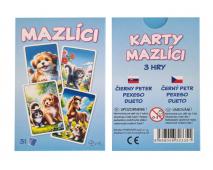 Čierny Peter Mazlíci modrý