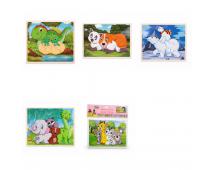 Puzzle zvieratká 22,5x14,5 cm