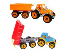 Traktor s vyklápacou vlečkou 56cm