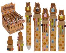 Pero 10-farieb guličkové 15cm Capybara