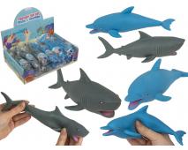 Žraloky a delfíny stláčacie 18x7,5cm
