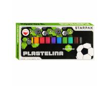Plastelína 12ks Starpak fotbal