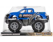 Auto jeep policia na zotrvačník 32cm