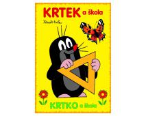 Omaľovanky A5 Krtko a škola