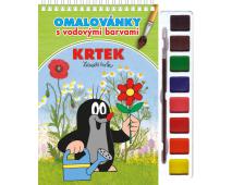 Omaľovanka Krtko s vod.far.+štetec