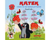 Obráz.album+samolepky Krtko s jahodou