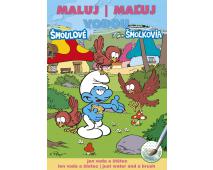 A5 Šmolkovia - maľuj vodou