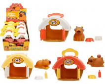 Capybara v domčeku 8x11cm