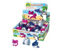 Striekajúce veselé zvieratká 30ks v dbx