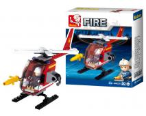 Stavebnica Hasiči Helikoptéra 80ks