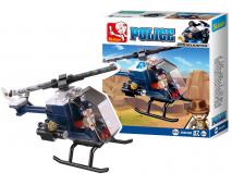 Stavebnica Polícia Helikoptéra 87ks