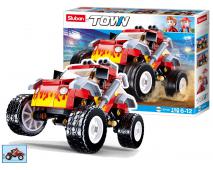 Stavebnica závodné auto offroad