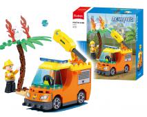 Stavebnica Metropolis Záchranné auto
