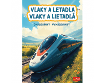 Omaľovánky Vlaky a lietadlá