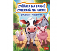 Omaľovánky Zvieratá na farme