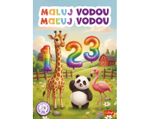 Omaľovánka Maľu vodou čísla