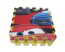 Penové puzzle 9ks CAR