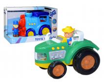 Lokomotíva / traktor s panáčikom sv., zv