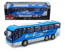 Autobus na zotrvačník - modrý