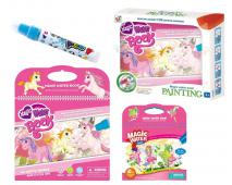 Maľovanie vodou - jednorožec